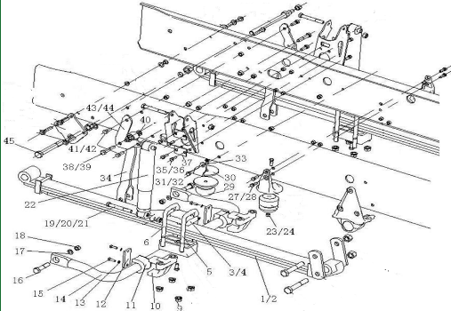 Front Suspension delantera/trasera 1
