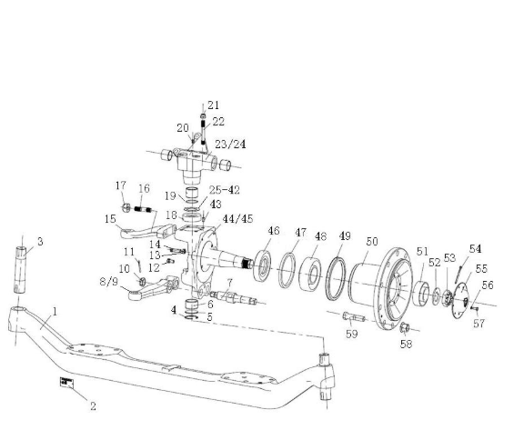 Front Axle