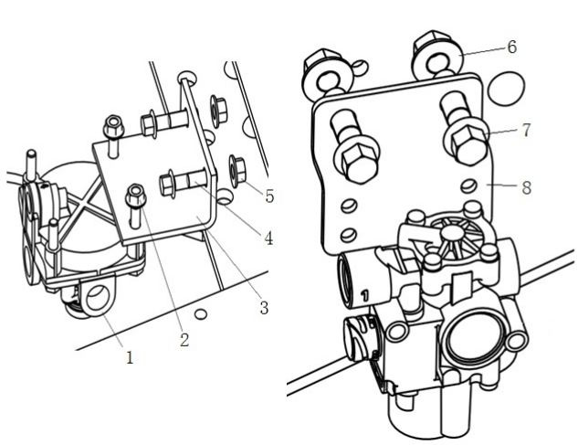 Axle Brake Device