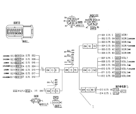 Rear lamp wireness