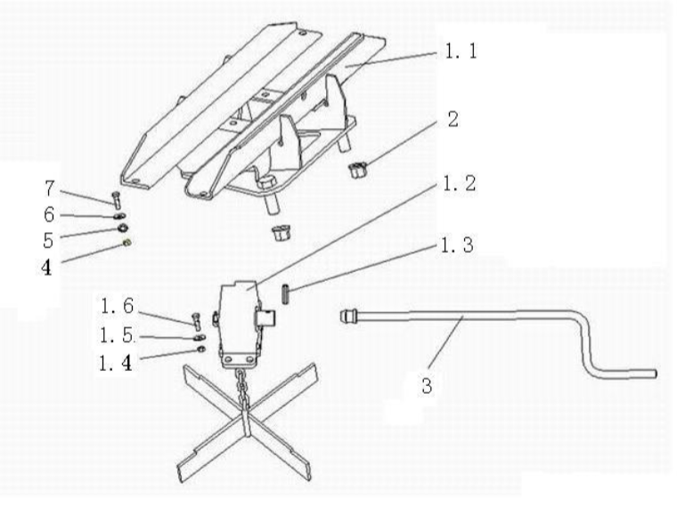 Soporte de la rueda de refacción
